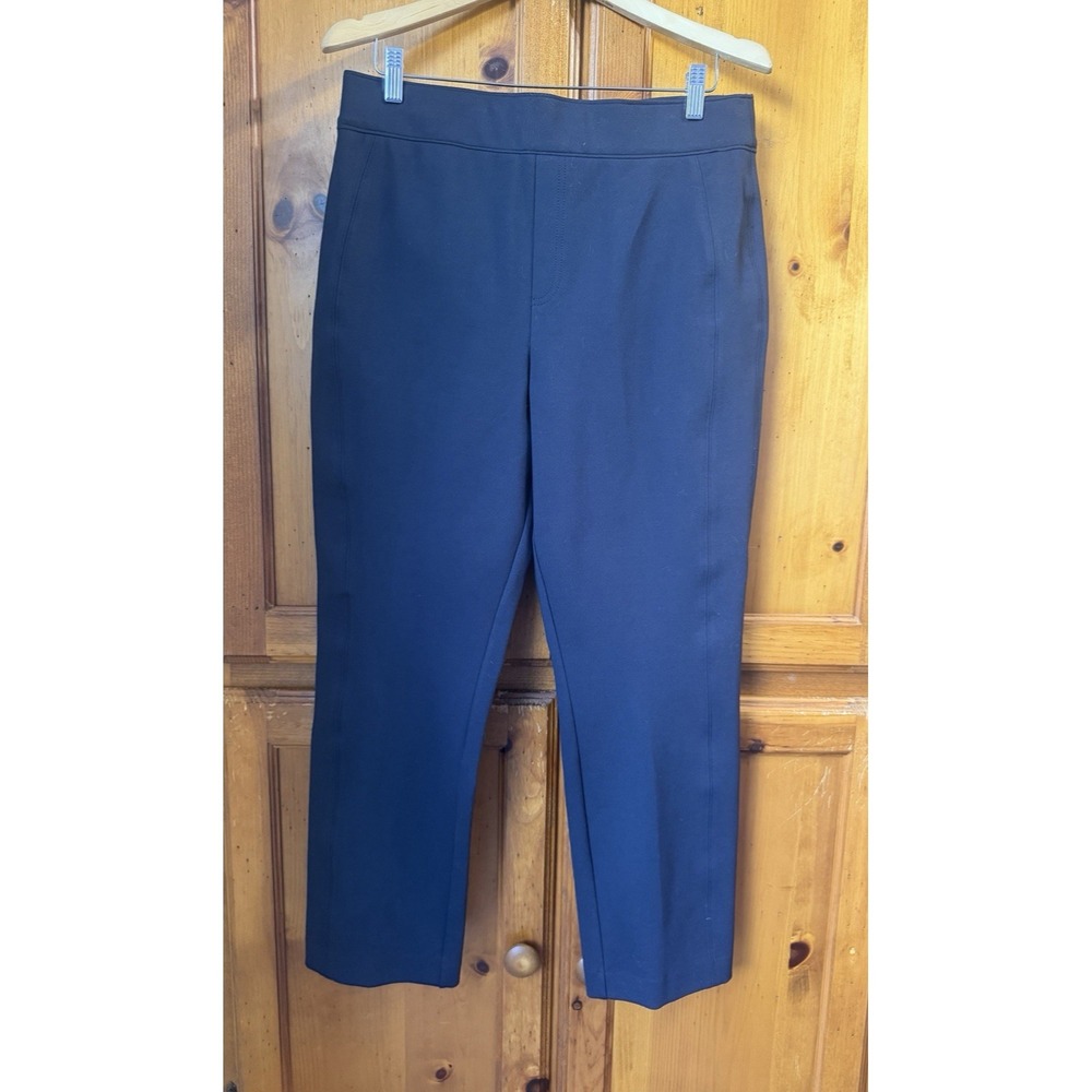 SPANX Women's XL Supersmooth PerfectFit Ponte Slim Straight Pants Navy 20254R